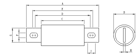 750VOLT 표준 블레이드 자동차는 중국에서 만들어진 700Amp 높은 정격 전류 퓨즈를 녹입니다