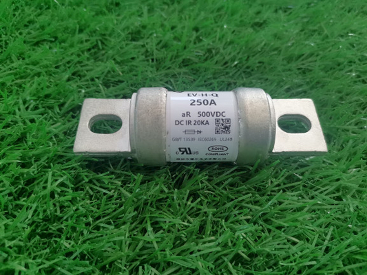 중국산 EV 충전기 HRC 퓨즈 용 200Amp 자동차 퓨즈 500VDC 퓨즈