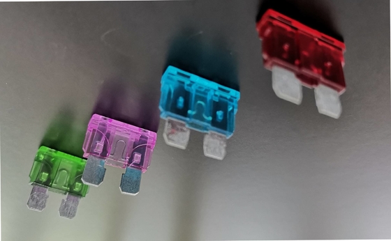 UL248 표준 매체 자동차 블레이드 퓨즈, 5A 자동차 블레이드 퓨즈 32VDC
