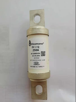 파일을 고발하여 EV에 대해 평가된 125 Amp NH 타입 HRC 퓨즈 1000VDC