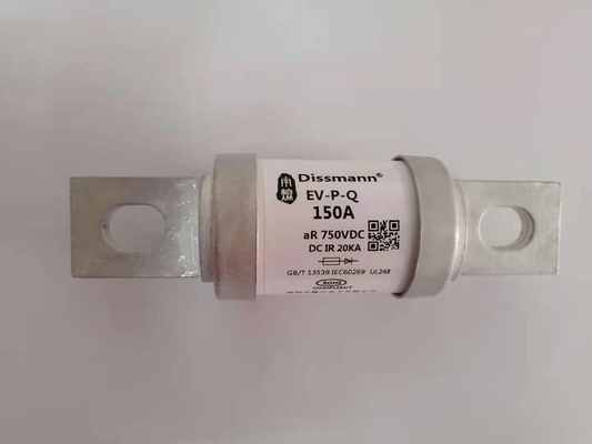 파일을 고발하여 EV에 대해 평가된 125 Amp NH 타입 HRC 퓨즈 1000VDC