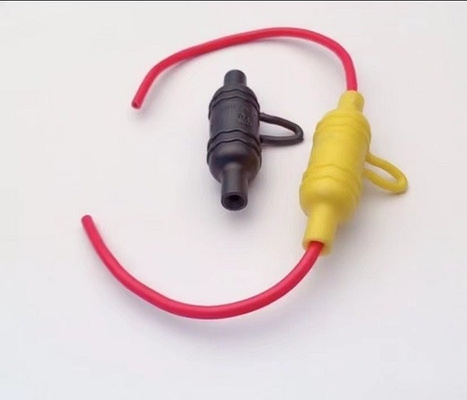 자동차 인라이닝 퓨즈 홀더들, 30 Amp 패널 마운트 퓨즈 홀더를 검게합니다