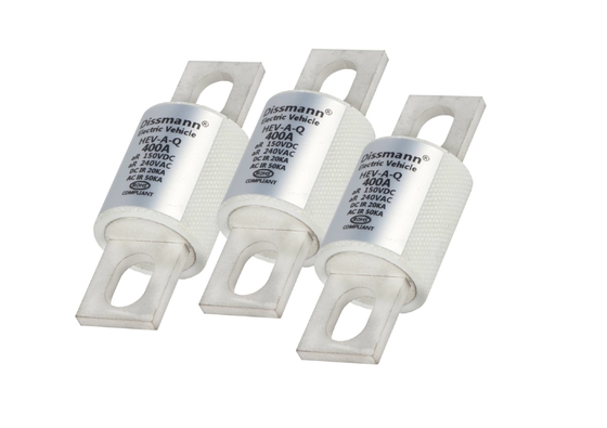 높은 차단 용량 산업 권력 퓨즈, 섬유 파이프 400 Amp Dc 퓨즈