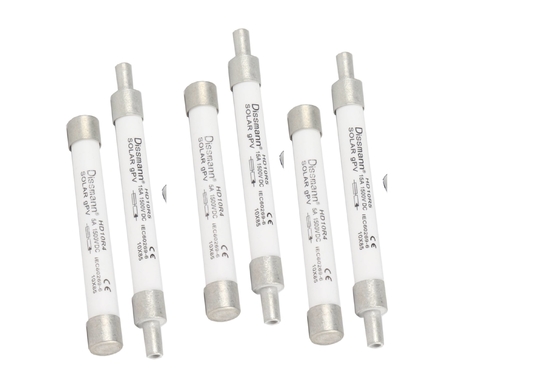 10×85 피프 태양 퓨즈, 하얀 30 Amp 극소 통형 퓨즈 IEC60269.6 표준