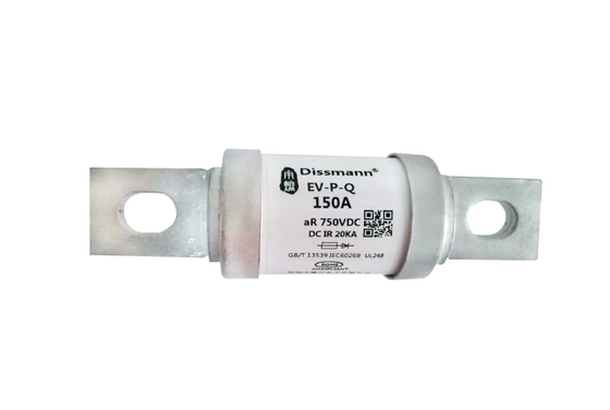 750VDC 전기 차량 퓨즈 저전류  150A 로에스 기준