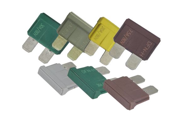 저전압 빠른 성수기 퓨즈 80 볼트 75 Amp 80VDC DC1000A 차단 용량 :