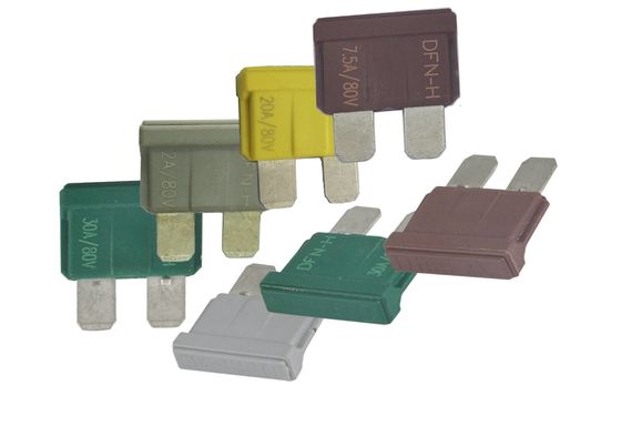 저전압 빠른 성수기 퓨즈 80 볼트 75 Amp 80VDC DC1000A 차단 용량 :