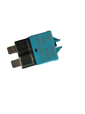 28VDC 리셋가능 회로 차단기 블레이드 퓨즈, 15A 자동 리세트 블레이드 퓨즈