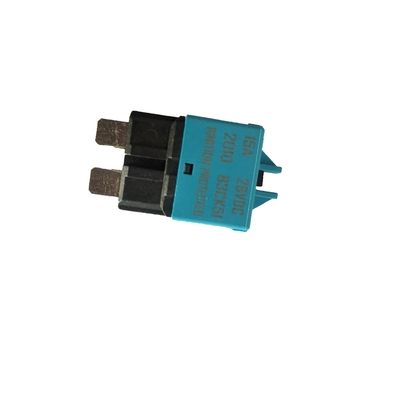 28VDC 리셋가능 회로 차단기 블레이드 퓨즈, 15A 자동 리세트 블레이드 퓨즈