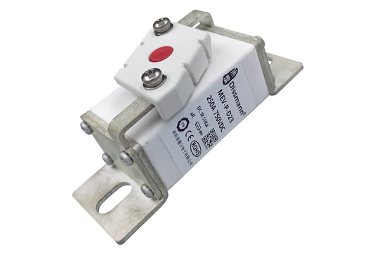낮은 경향 400 Amp Dc 퓨즈, 백색 스퀘어 요업 카 퓨즈 750VDC