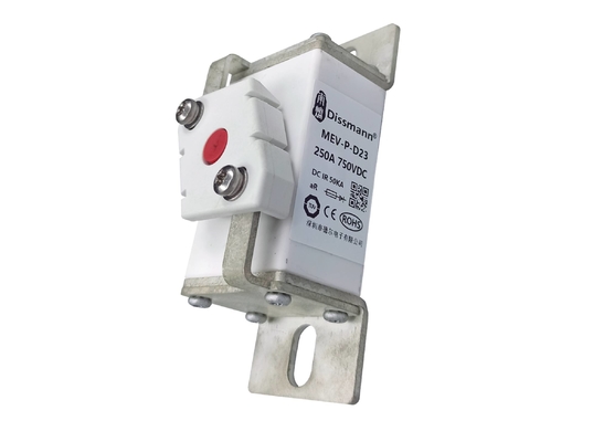 낮은 경향 400 Amp Dc 퓨즈, 백색 스퀘어 요업 카 퓨즈 750VDC