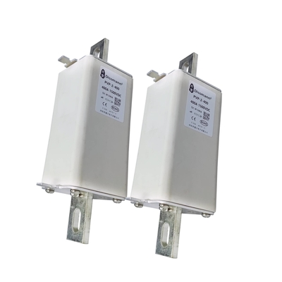 1500VDC 태양 PV 퓨즈, 구리 합금 핀과 400 Amp Dc 퓨즈