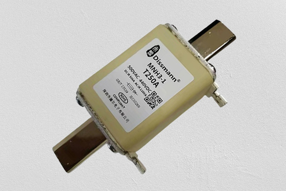 열 NH 형태 HRC 퓨즈 100 Amp 50kA 차단 용량 UL248 표준
